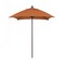 California Umbrella 6' Bronze Aluminum Market Patio Umbrella, Sunbrella Tuscan 194061334003 - alternate 1